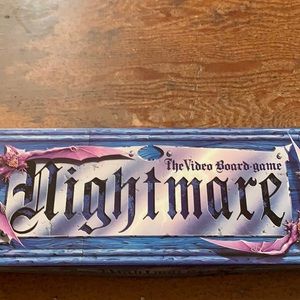 Nightmare 19901 VHS board game